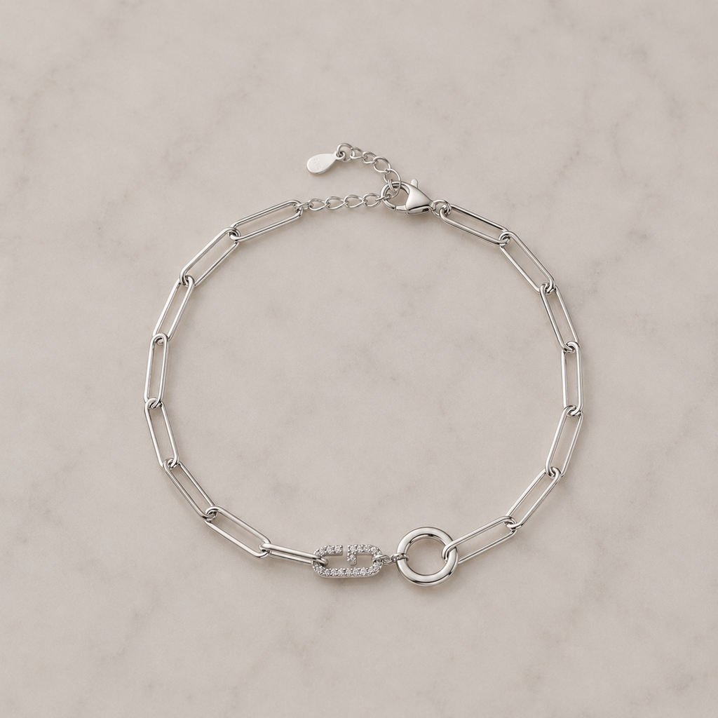 Letter Charm Armband