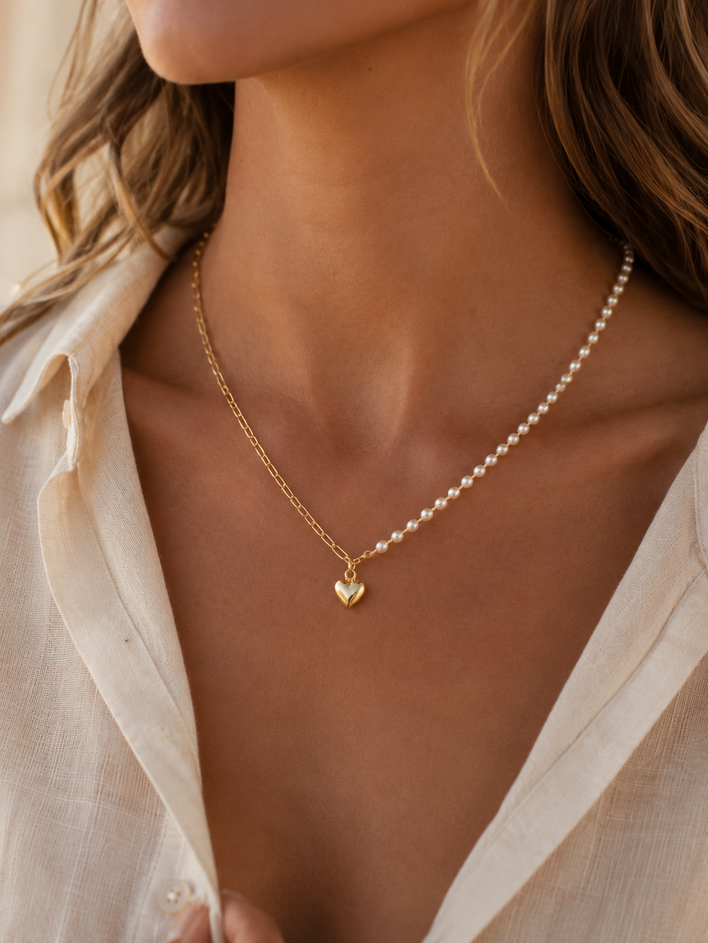 Amara Pearl Kette