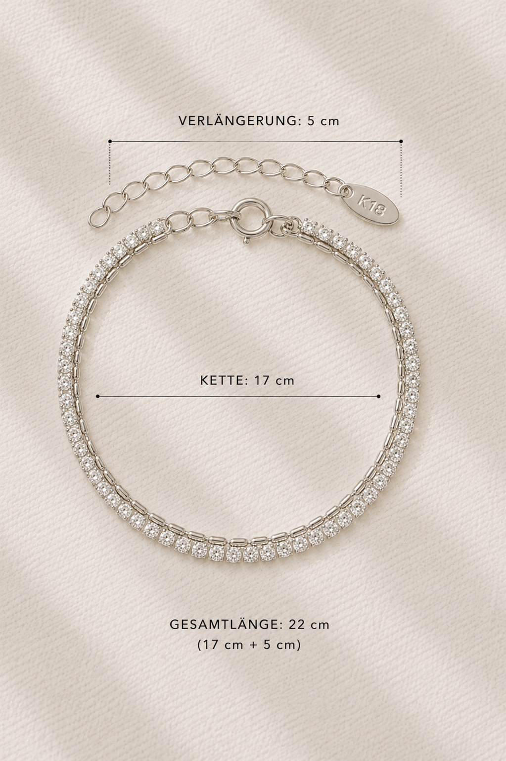Crystal Shine Armband