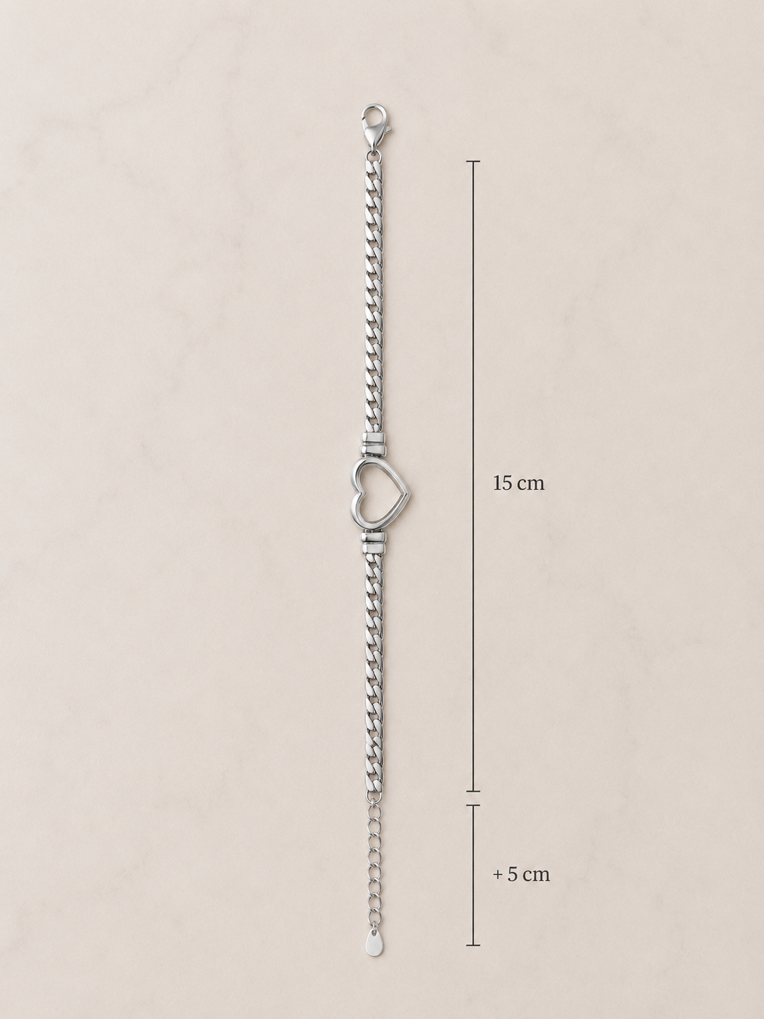Open Heart Armband