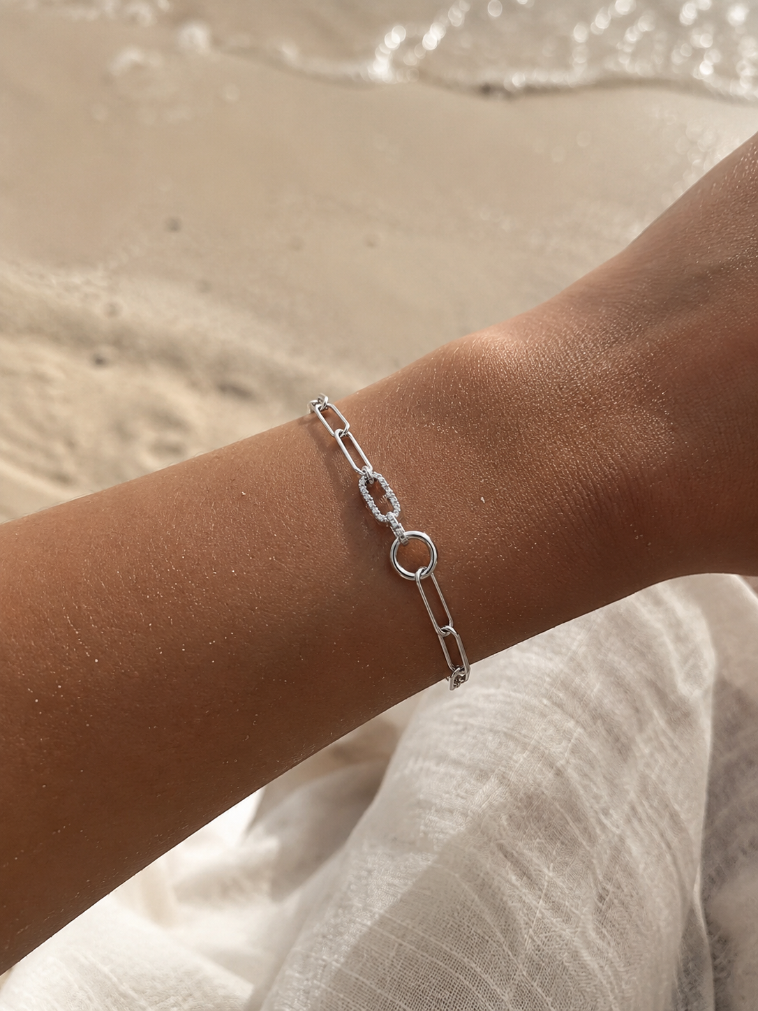 Letter Charm Armband