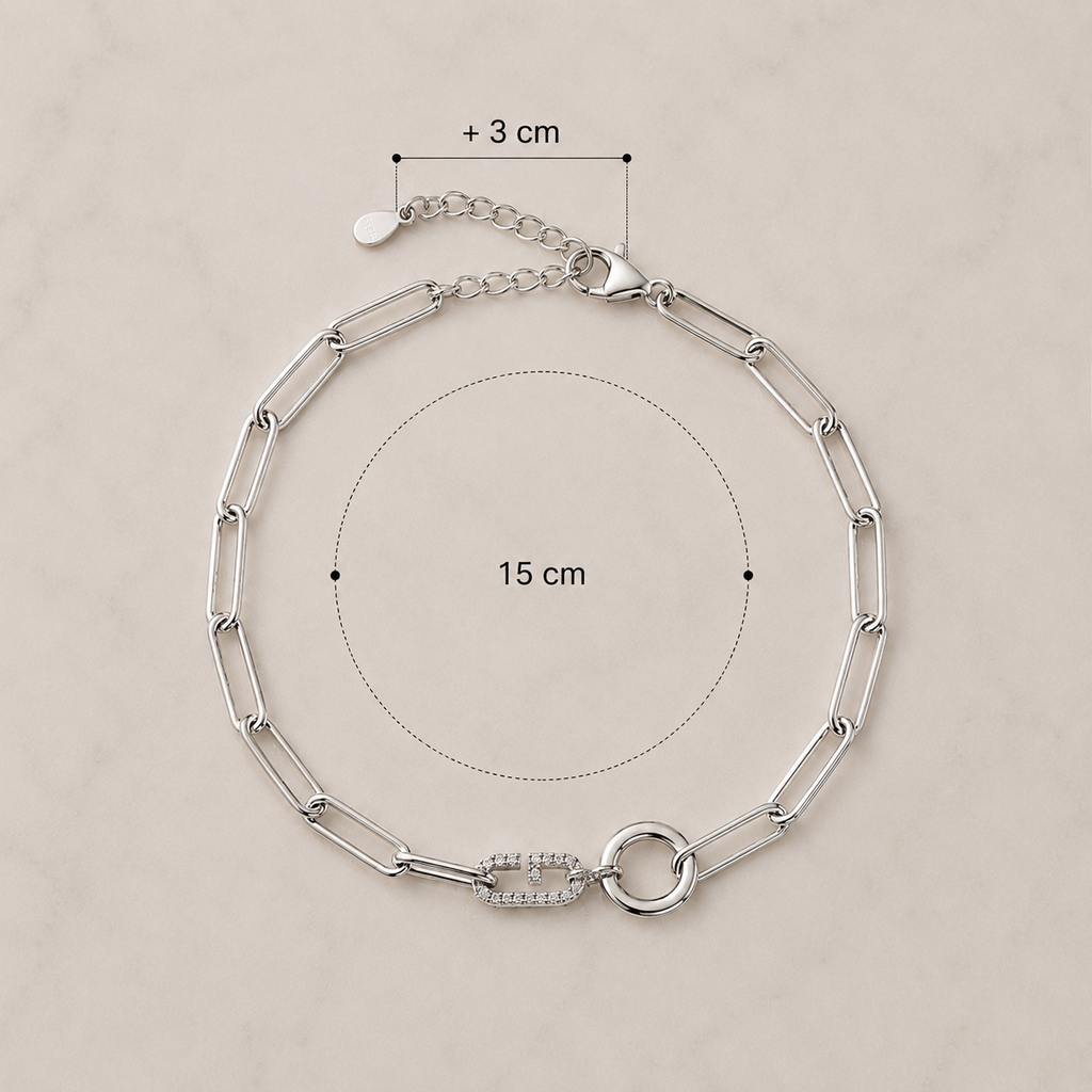 Letter Charm Armband