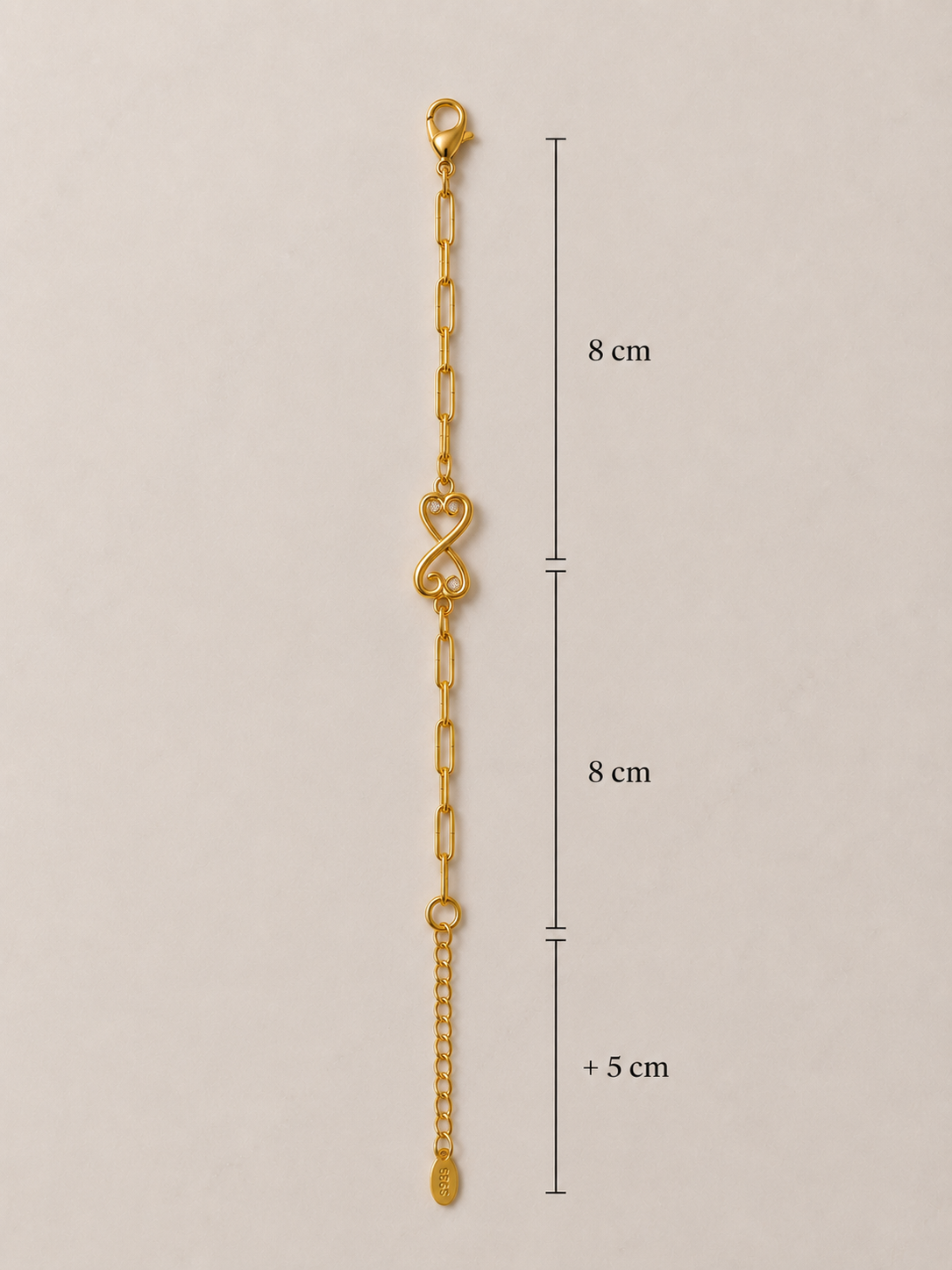 Sparkling Gold Armband